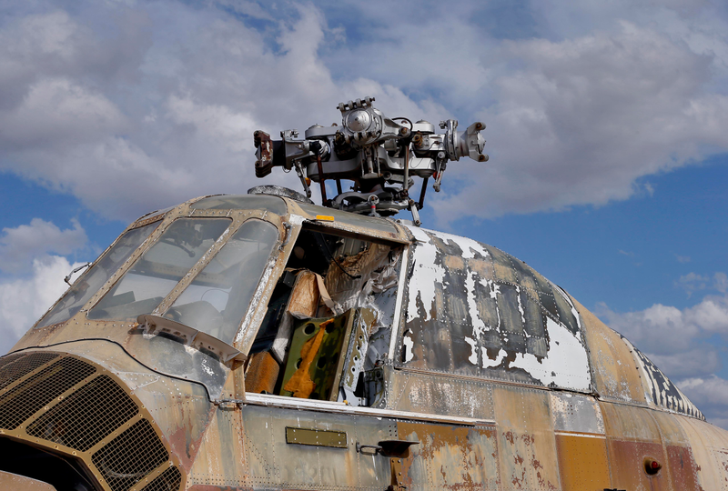 Illustration for article titled The Eerie Boneyard Where Military Planes Go to Die